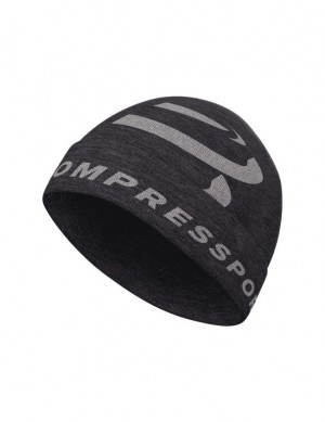 Acessorios Compressport Casuais Beanie Pretas | 70816CAML