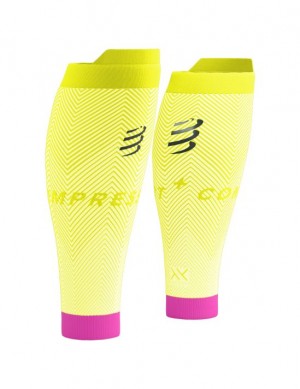 Acessorios Compressport R2 Oxygen Masculino Amarelas | 02681ITMZ