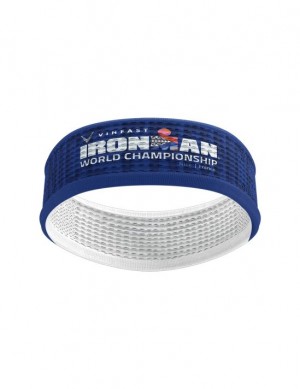 Bandolete Compressport Headband On/Off-Ironman Nice 2023 Feminino Multicoloridas | 96837HRWP