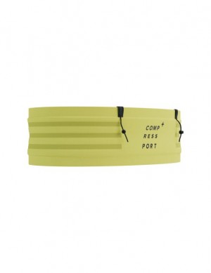 Bolsas De Cintura Compressport Free Belt Pro Masculino Verdes | 47026VDMG