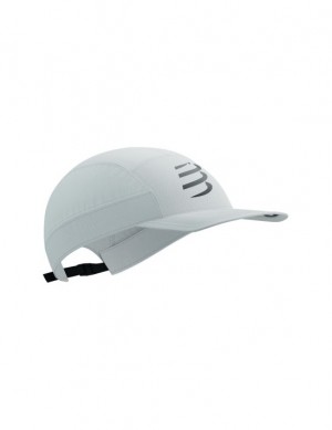 Boné Compressport 5 Panel Light Cap Masculino Branco | 01687RDWO