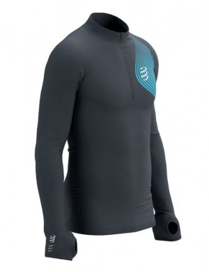 Camiseta Compressport Inverno Trilha Postural LS Top M Multicoloridas | 85472AWXK