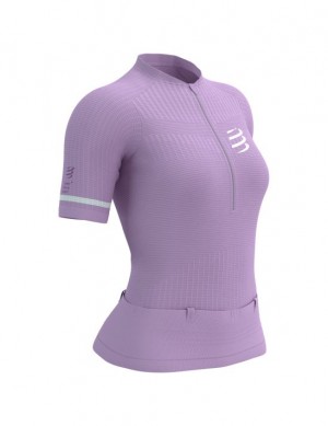 Camiseta Compressport Trilha Postural SS Top W Multicoloridas | 87530ONDF