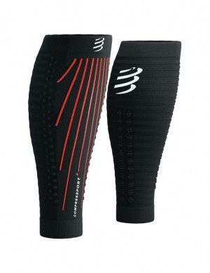 Compression Sleeves Compressport R2 AERO Feminino Pretas | 89762GFZC