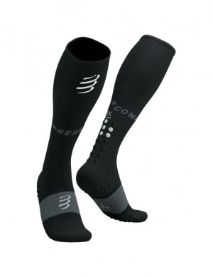 High Socks Compressport Full Socks Oxygen Masculino Pretas | 85970TLCF