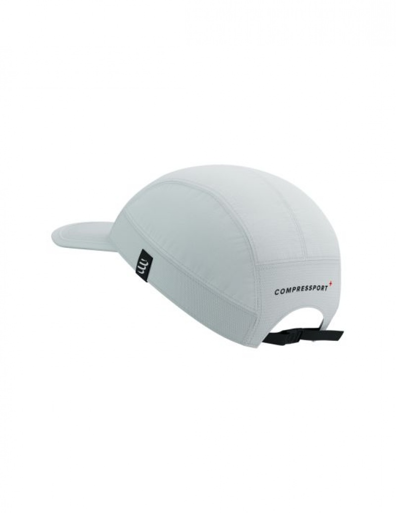 Acessorios Compressport 5 Panel Light Cap Branco | 84902JRHQ