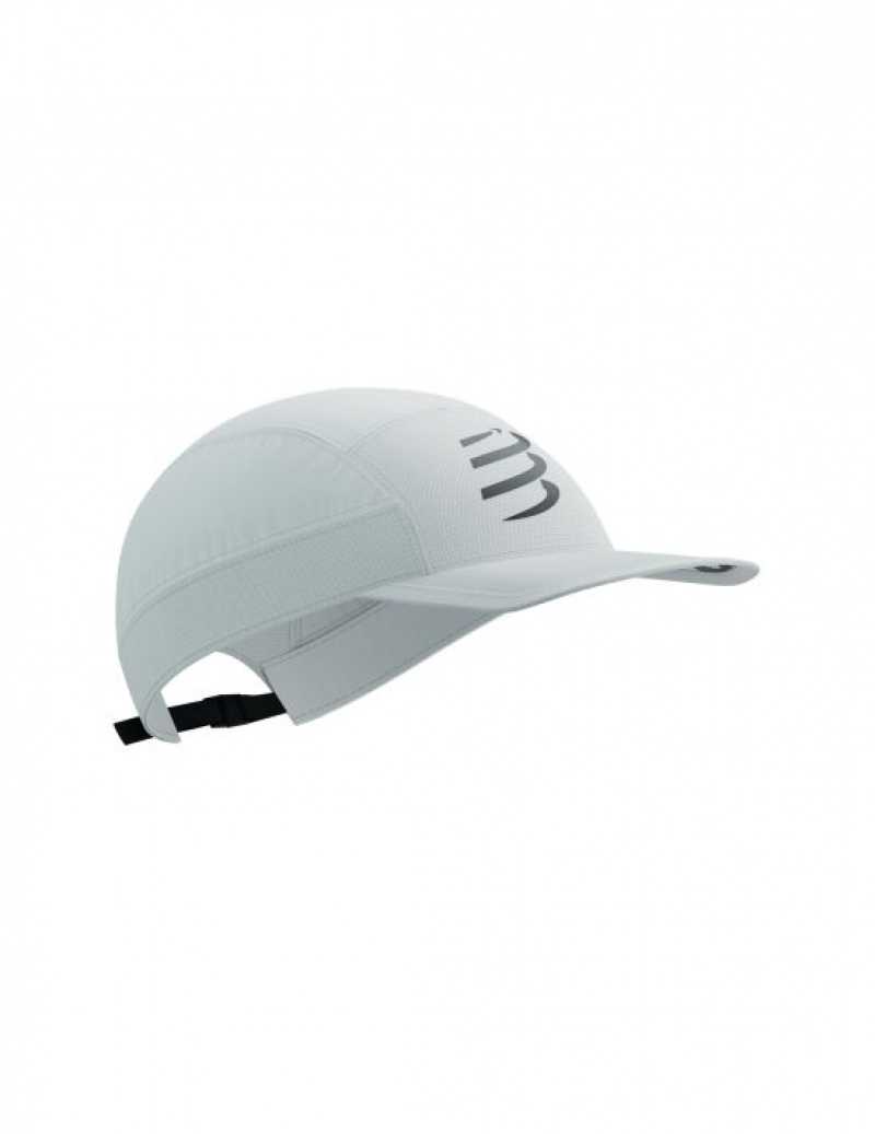 Acessorios Compressport 5 Panel Light Cap Branco | 84902JRHQ