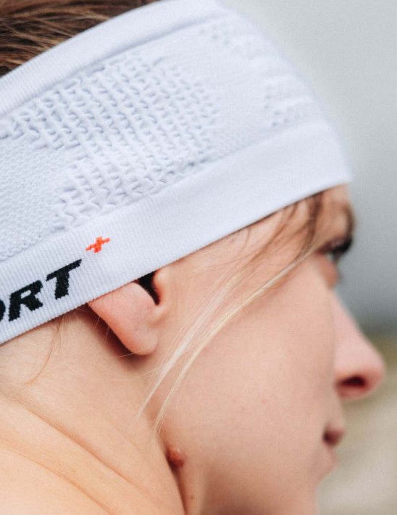 Acessorios Compressport Headband On/Off Branco | 15870QKFE