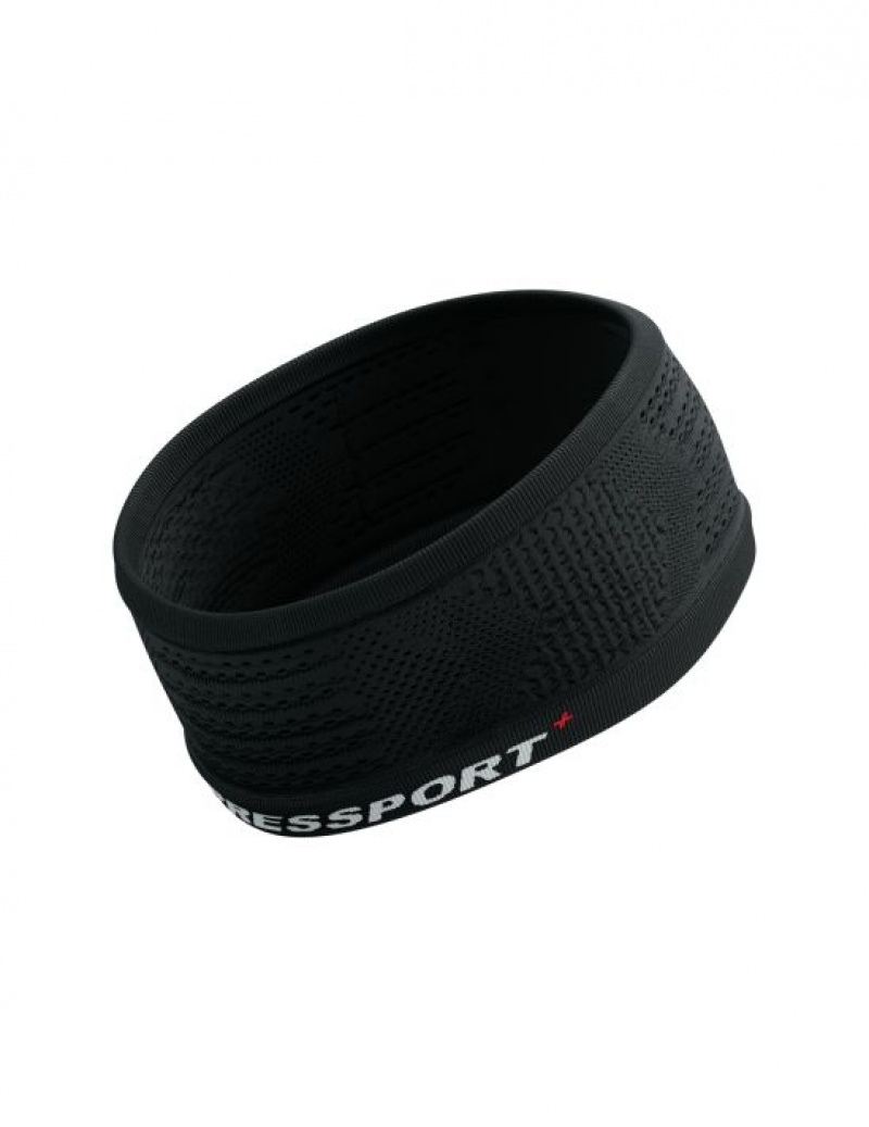 Acessorios Compressport Headband On/Off Pretas Branco | 04539OGBV