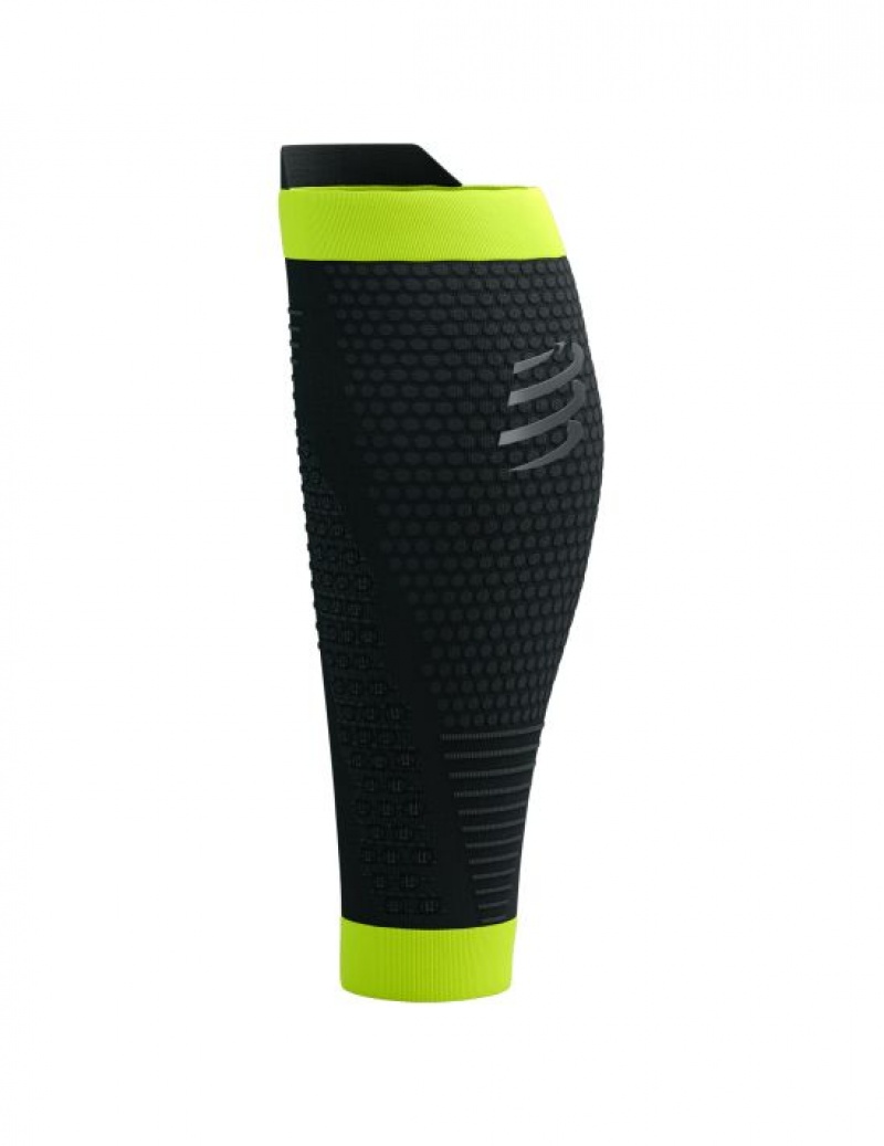 Acessorios Compressport R2 3.0 Flash Pretas Amarelas | 84635IKVL