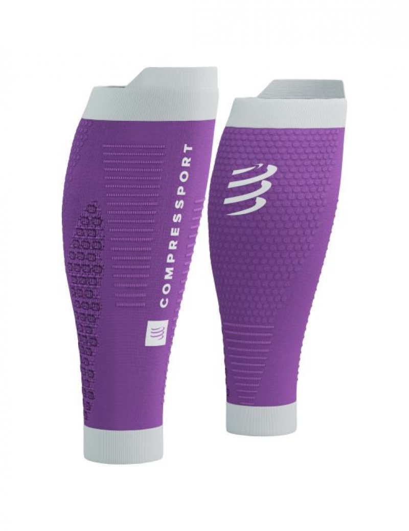 Acessorios Compressport R2 3.0 Masculino Roxo Branco | 68372UGRL