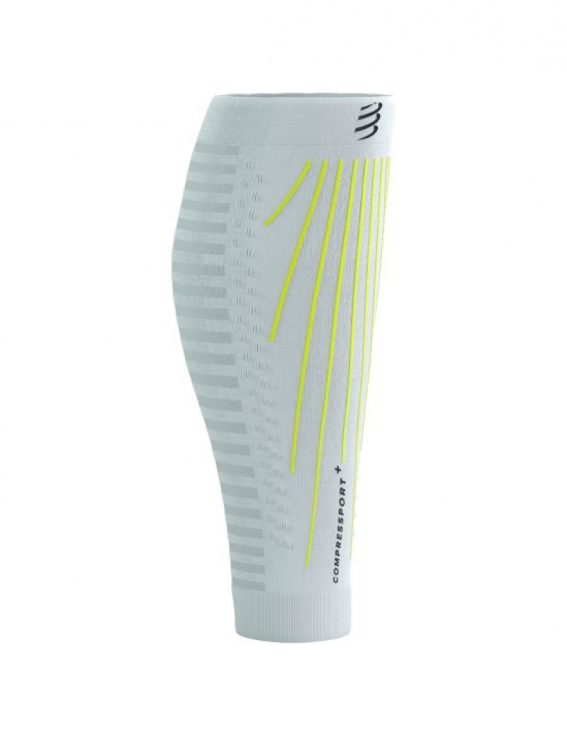 Acessorios Compressport R2 AERO Branco Amarelas | 09483TDYK