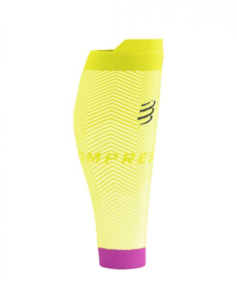 Acessorios Compressport R2 Oxygen Amarelas | 45231TWCX