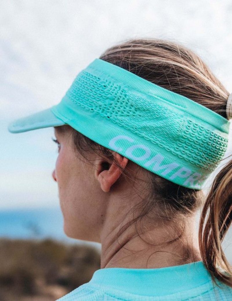 Acessorios Compressport Spiderweb Headband On/Off Azuis | 40178FJMC