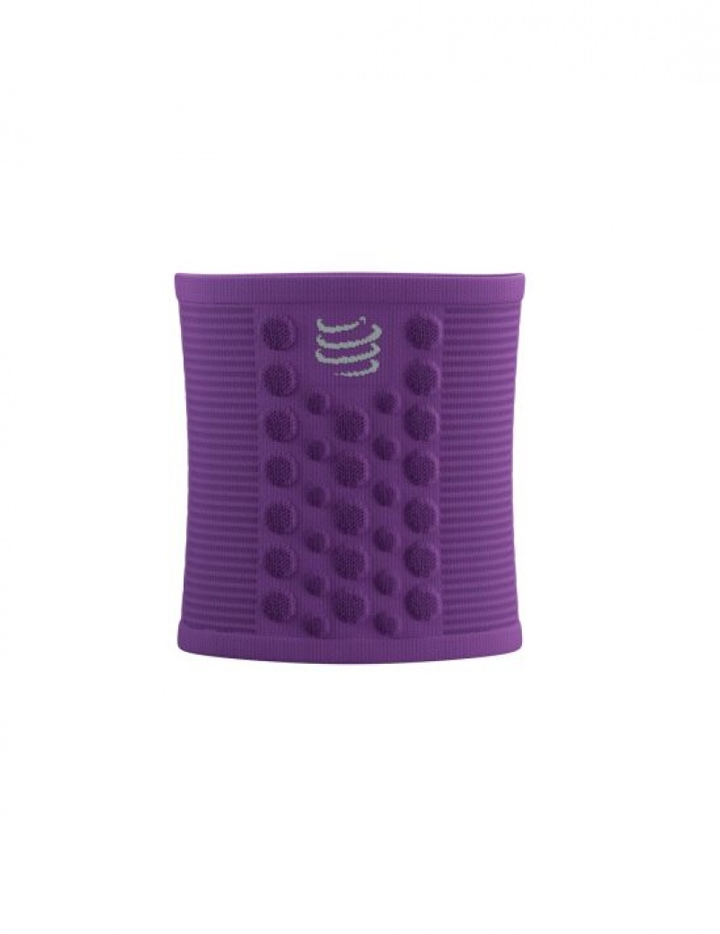 Acessorios Compressport Sweatbands 3D.Dots Roxo Branco | 04156WSRU