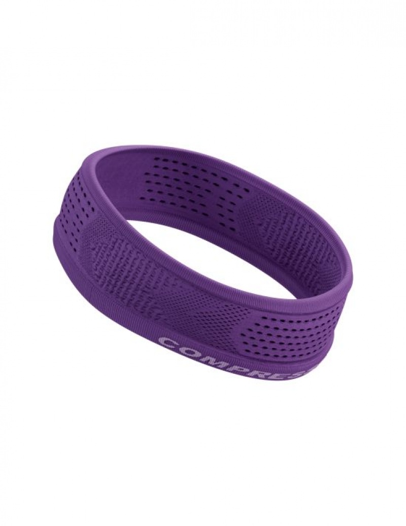 Acessorios Compressport Thin Headband On/Off Roxo | 69742FKXY