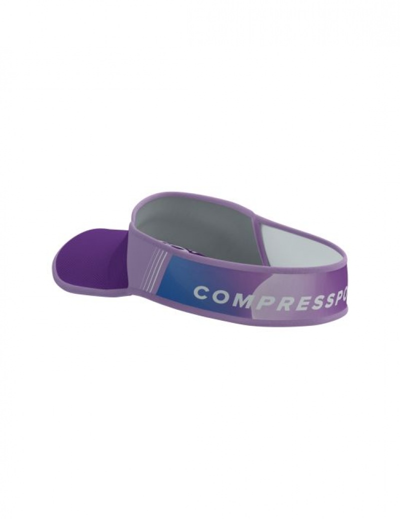 Acessorios Compressport Visor Ultralight Roxo Branco | 49317HVMS