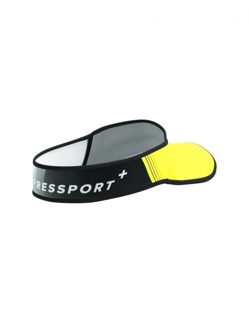 Acessorios Compressport Visor Ultralight Amarelas Pretas | 86105LMUY