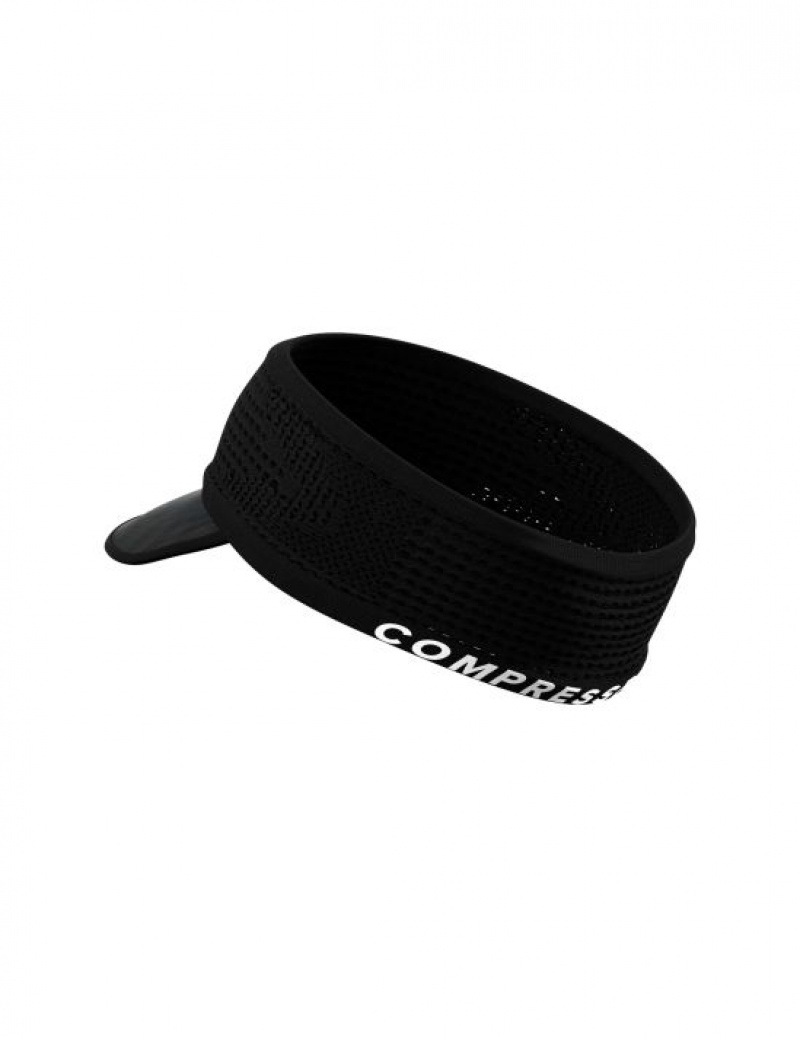 Bandolete Compressport Spiderweb Headband On/Off Masculino Pretas | 03284GBJO