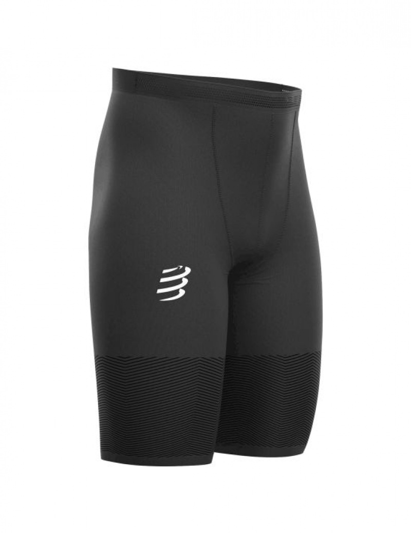 Calção Compressport Run Under Control Curta Masculino Pretas | 54018OUXF