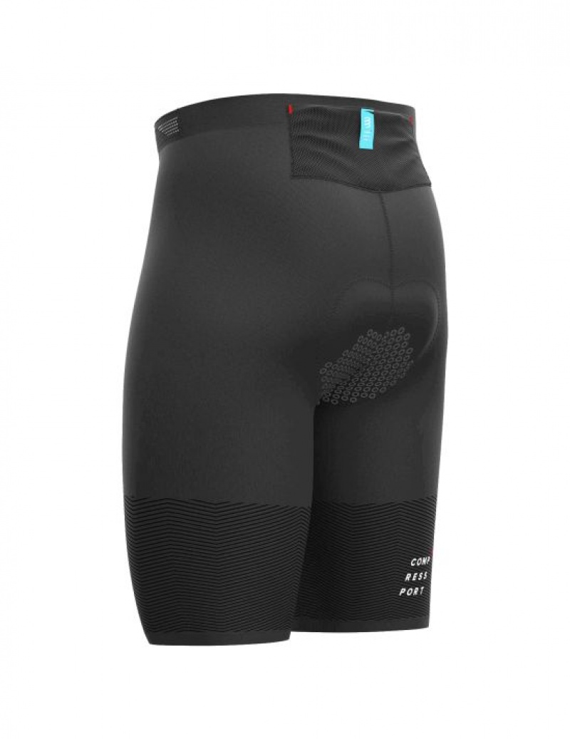 Calção Compressport Tri Under Control Curta Masculino Pretas | 73608JDRU