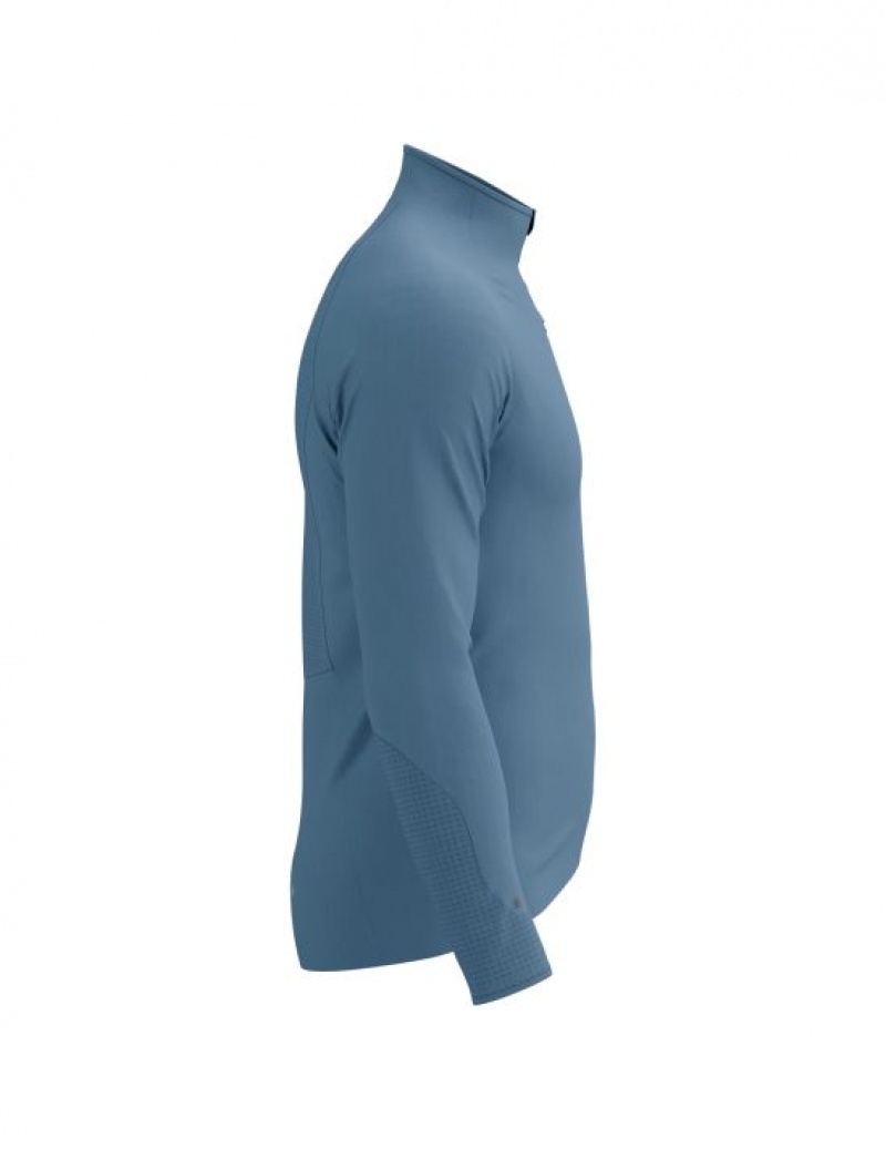 Camiseta Compressport Hurricane Windproof Jacket M Azuis | 02697EHUM