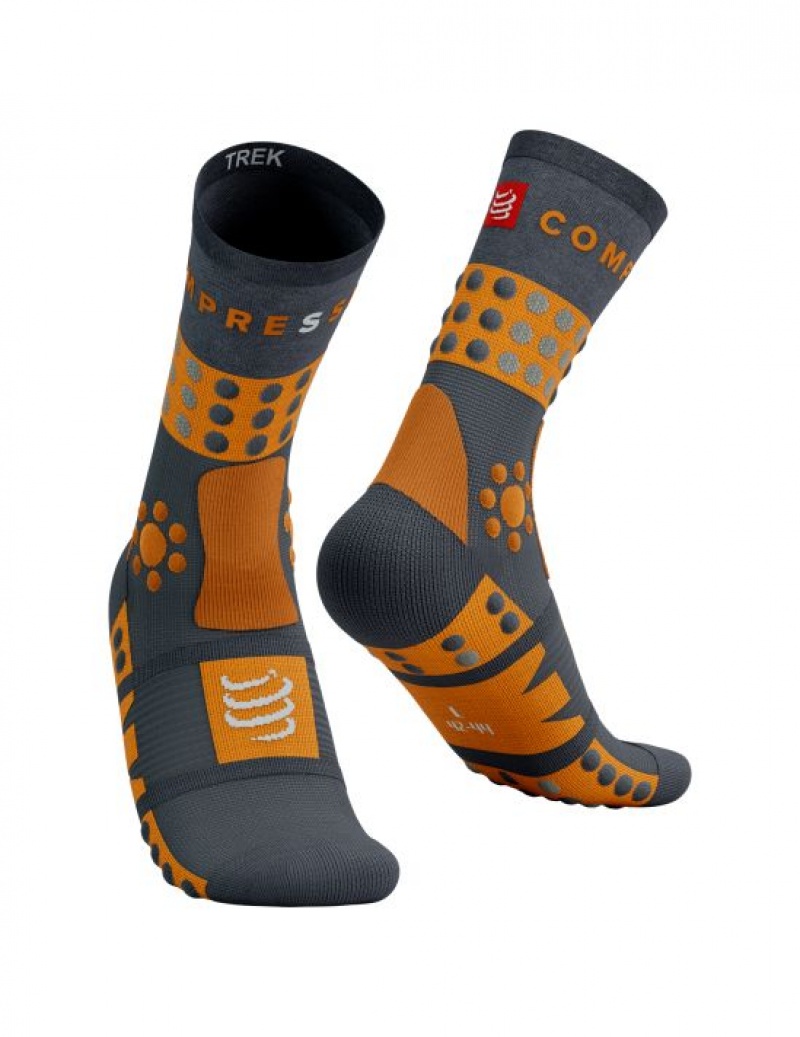 Hiking Socks Compressport Caminhada Socks Masculino Multicoloridas | 01982OIQY