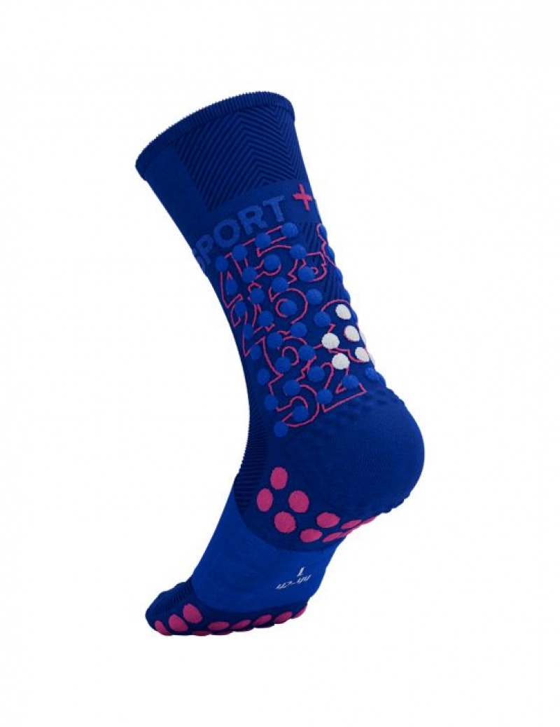 Meias Compressport Ultra Trilha Socks-UTMB 2023 Multicoloridas | 89405ITMR