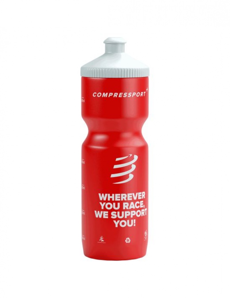 Mochila De Hidratação Compressport Cycling Bottle Masculino Vermelhas | 36184UNZM