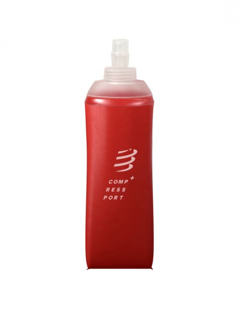 Mochila De Hidratação Compressport ErgoFlask 500ml Feminino Vermelhas | 13685LSCA